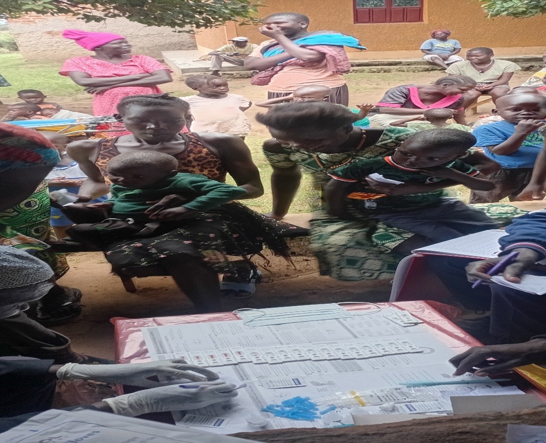 Orivu Health Centre III Outreach Staff